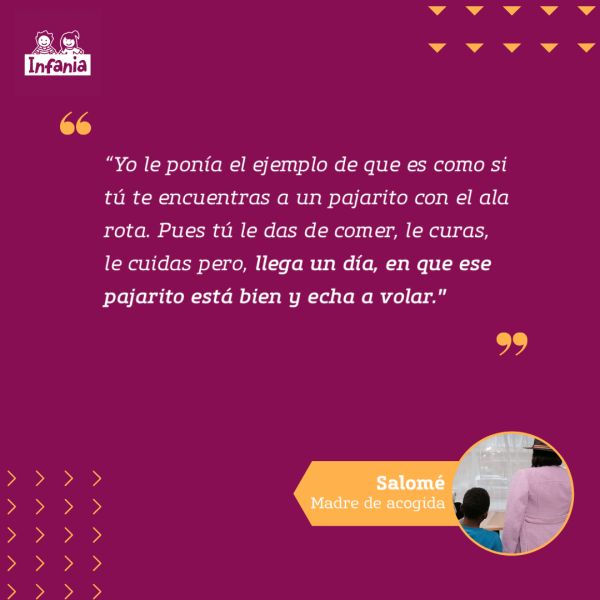 Acogimiento familiar monomarental de niño con necesidades especiales