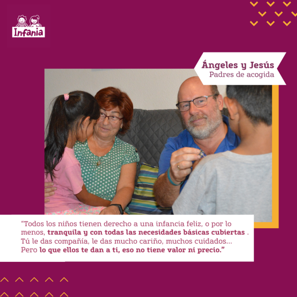 Testimonio de una familia acogedora de Málaga