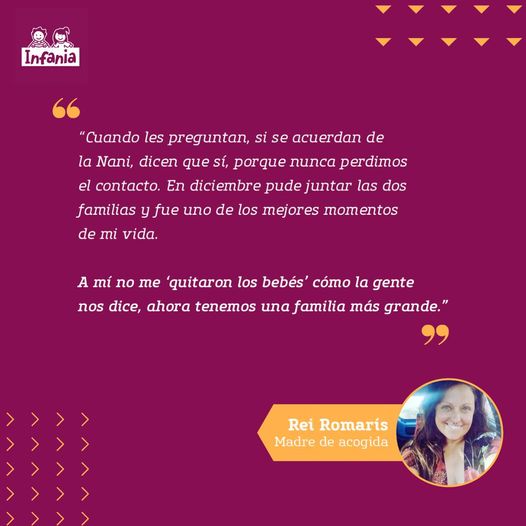 Testimonio acogimiento familiar madre soltera