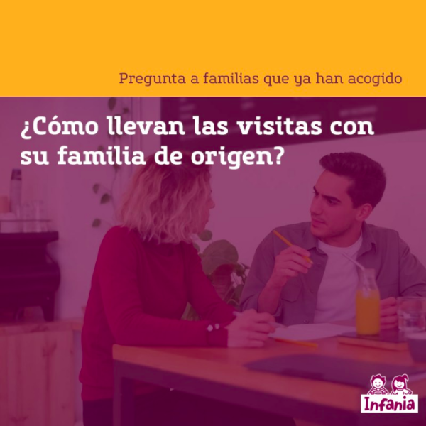 ¿Cómo son las visitas con su familia de oirgen?